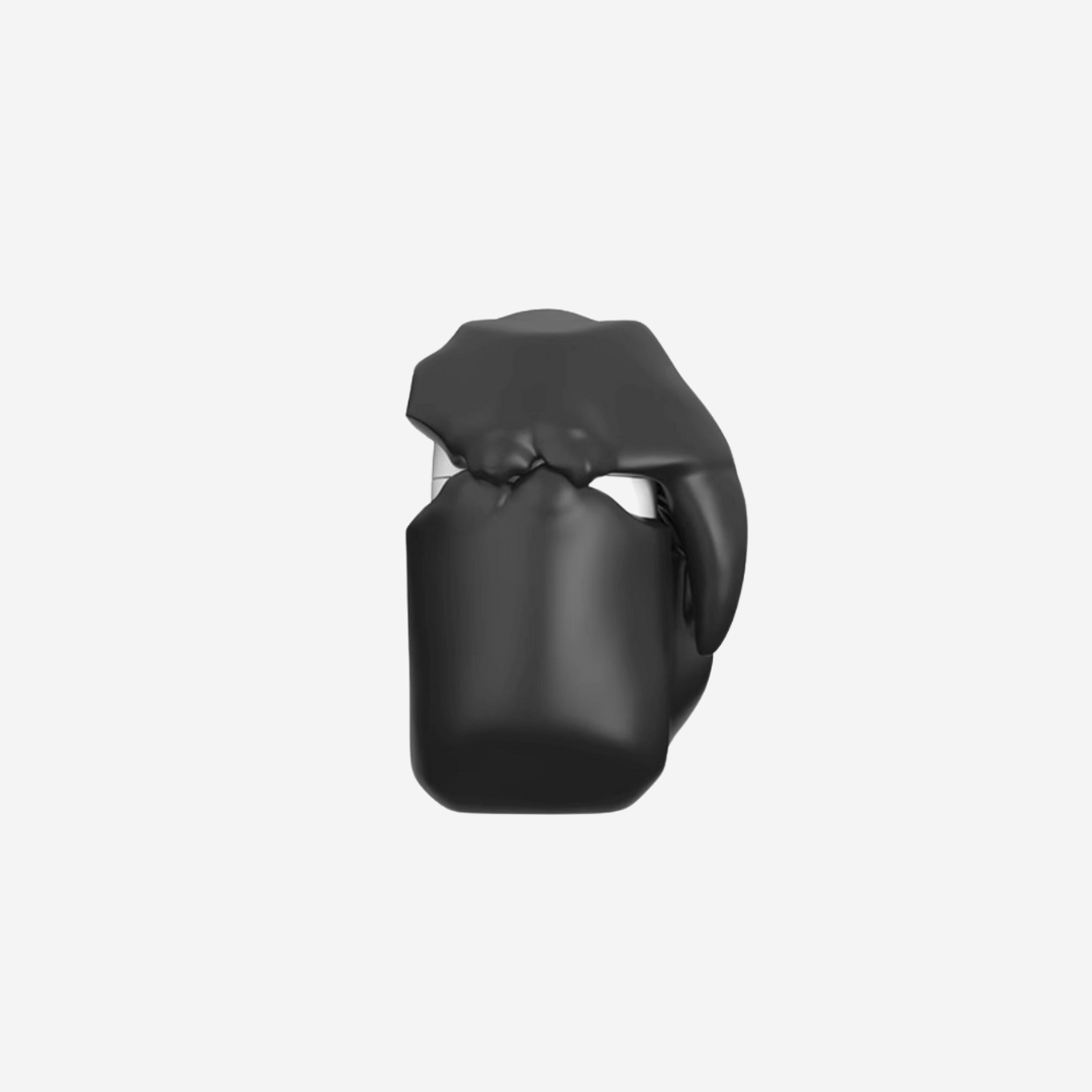 808FC SKULL Airpods Pro/Pro 2 Case (Black)