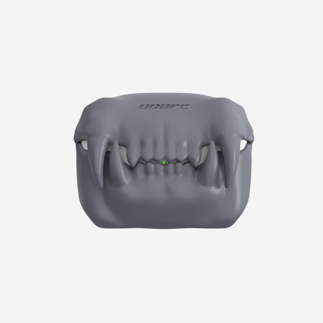 808FC SKULL Airpods Pro/Pro 2 Case (Grey)