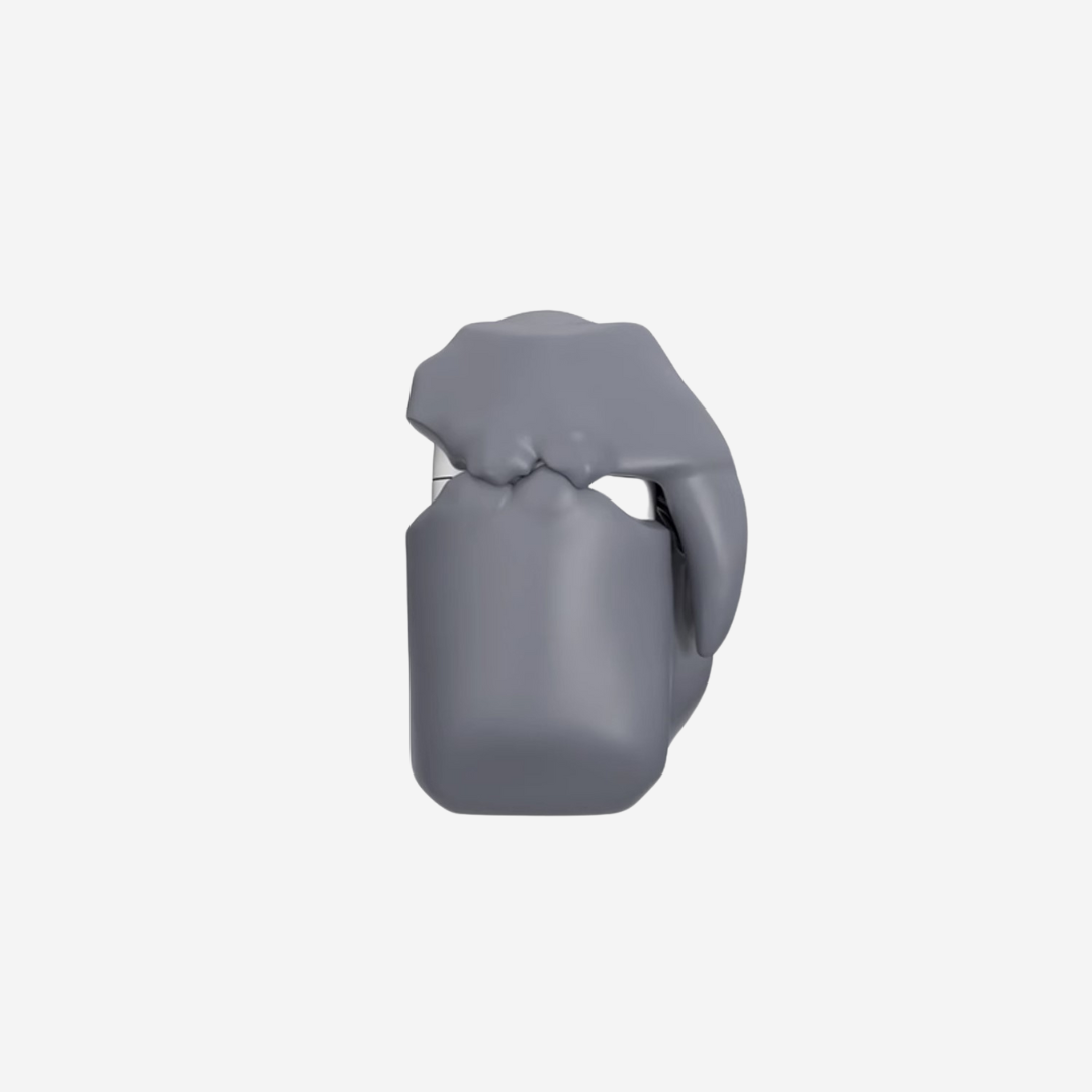 808FC SKULL Airpods Pro/Pro 2 Case (Grey)