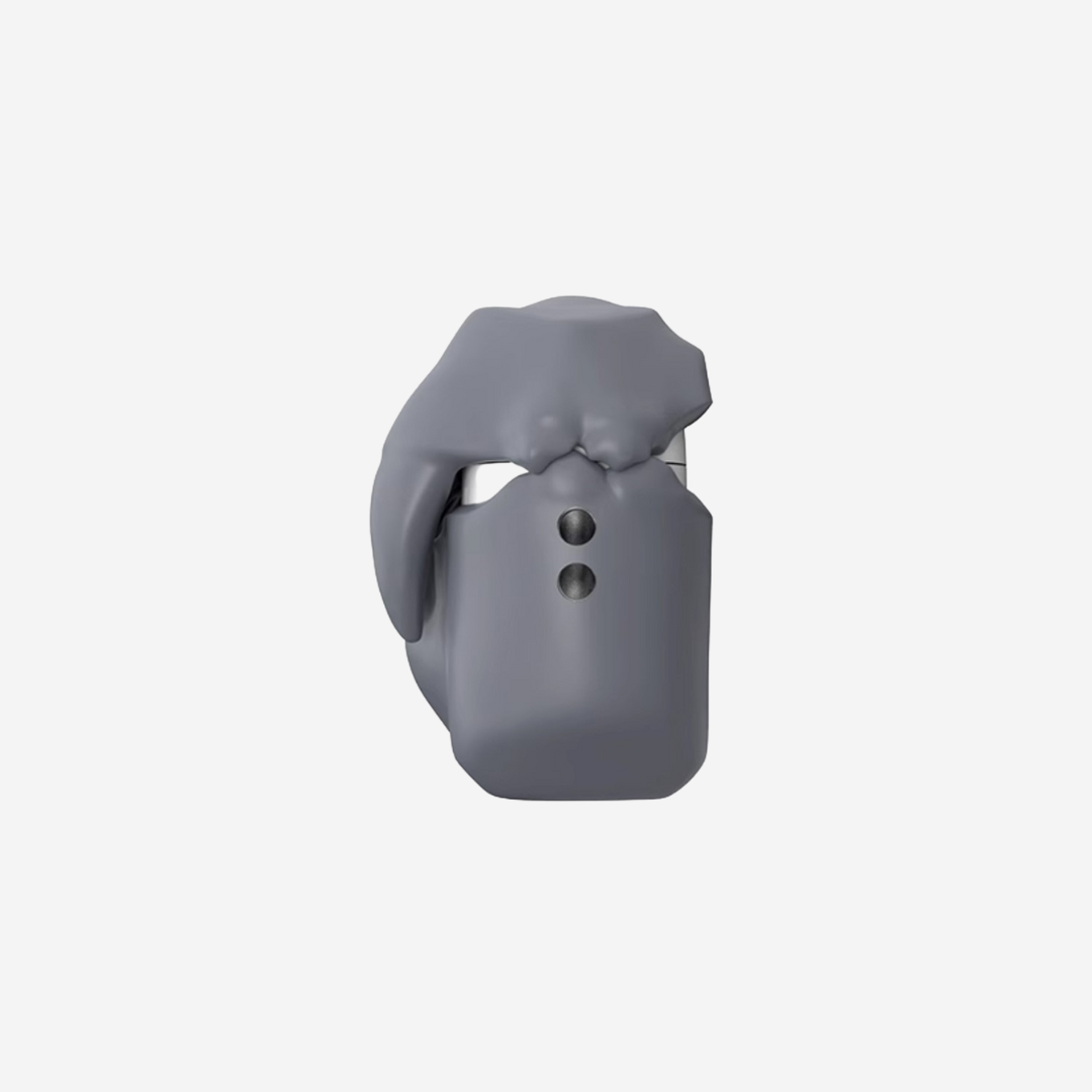 808FC SKULL Airpods Pro/Pro 2 Case (Grey)