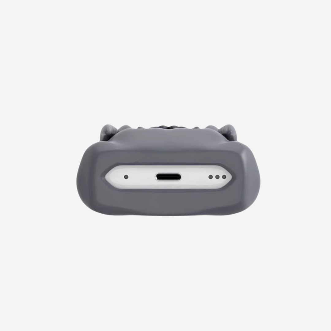 808FC SKULL Airpods Pro/Pro 2 Case (Grey)