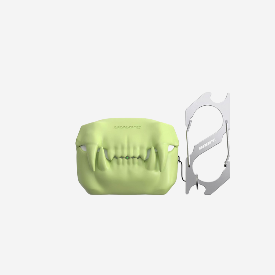 808FC SKULL Airpods Pro/Pro 2 Case (Lime)