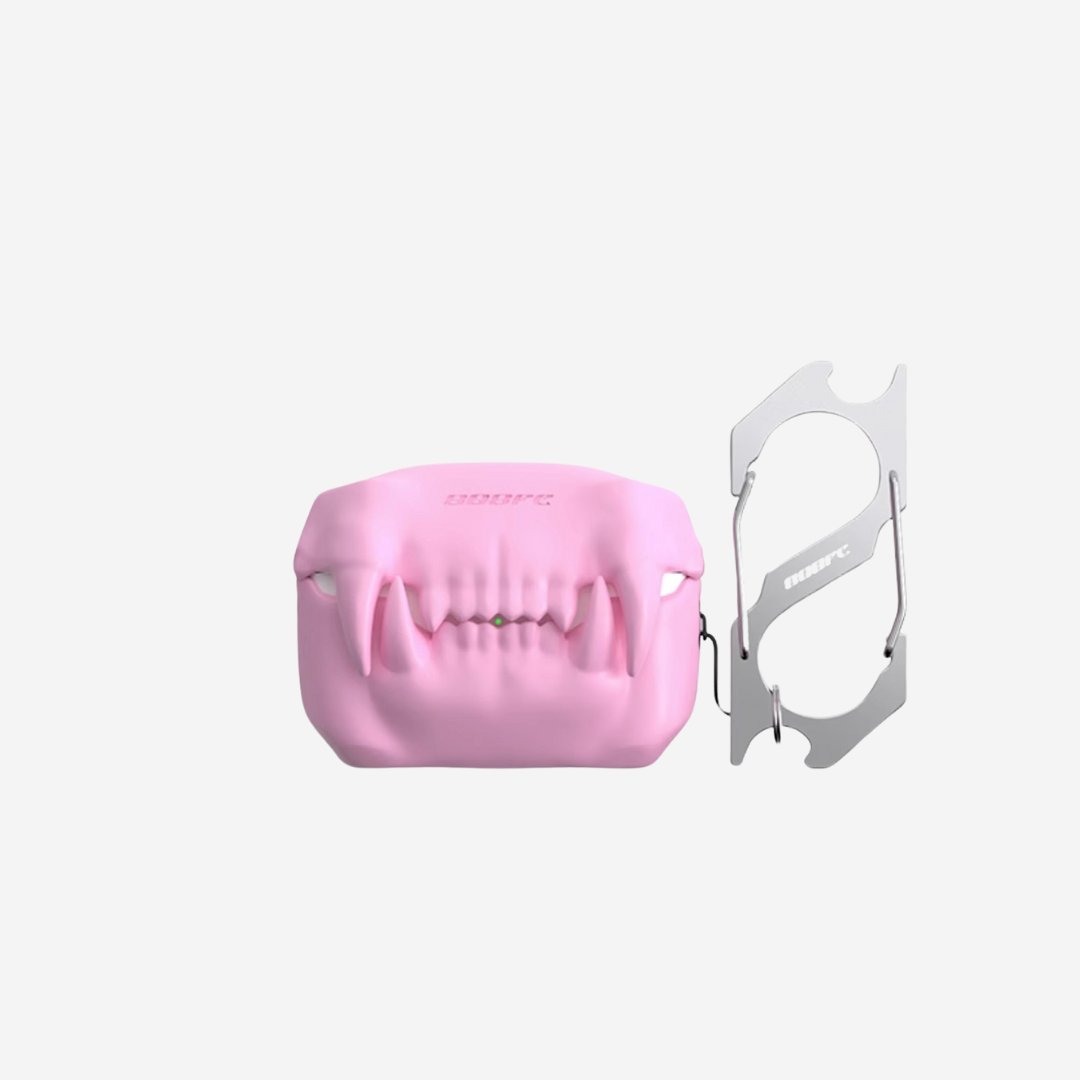 808FC SKULL Airpods Pro/Pro 2 Case (Pink)