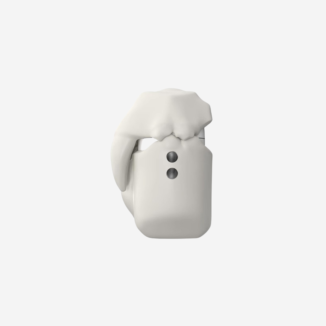 808FC SKULL Airpods Pro/Pro 2 Case (White)