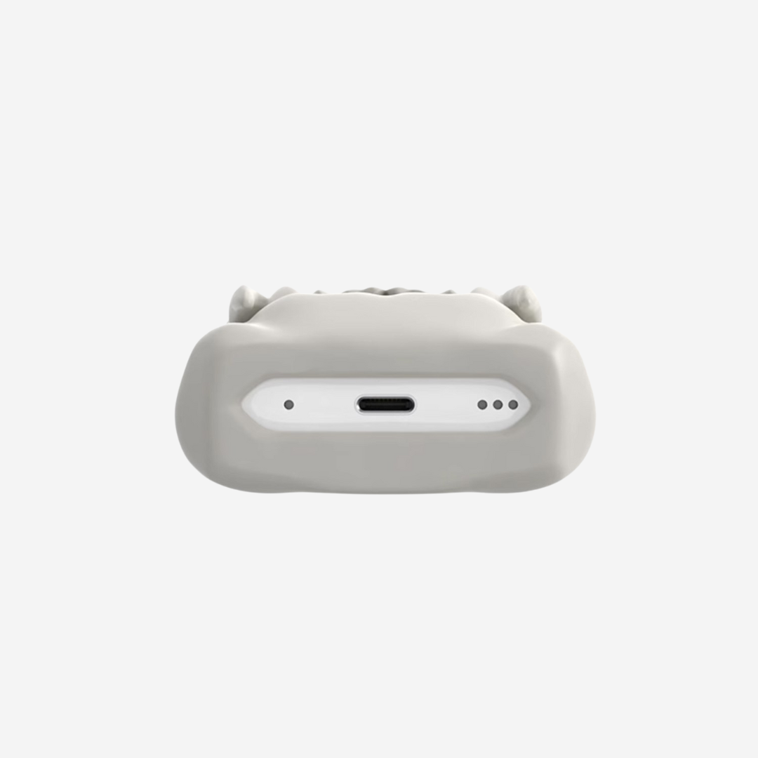 808FC SKULL Airpods Pro/Pro 2 Case (White)